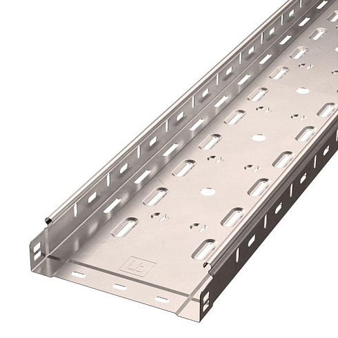 Лоток перфорированный Стандарт INOX (AISI 409) 200х50х3000 (0,8 мм) (12 м/уп) | PR16.2417 | Промрукав