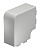 Крышка плоского угла кабельного канала WDK 60x110 мм (ПВХ,светло-серый) (WDK HF60110LGR) | 6183425 | OBO Bettermann