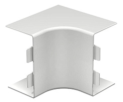 Крышка внутреннего угла кабельного канала WDK 60x110 мм (ПВХ,светло-серый) (WDK HI60110LGR) | 6182216 | OBO Bettermann