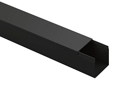 Кабель-канал ЭРА KK-B-40-40 40x40 черный 24м | Б0061745 | ЭРА