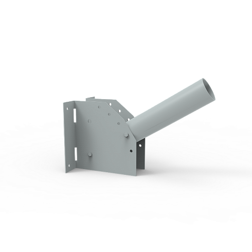 Кронштейн для уличных светильников с переменным углом 300х150х120 D48мм | 903265104 | Gauss