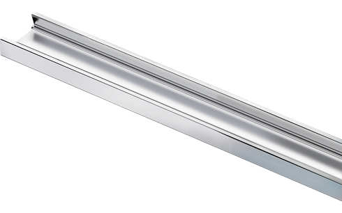 Профиль для светодиодной ленты  2000*15,7*6 мм  ИПСЛ-01 накладной алюминиевый 2 м | 91938 | INNOLUX