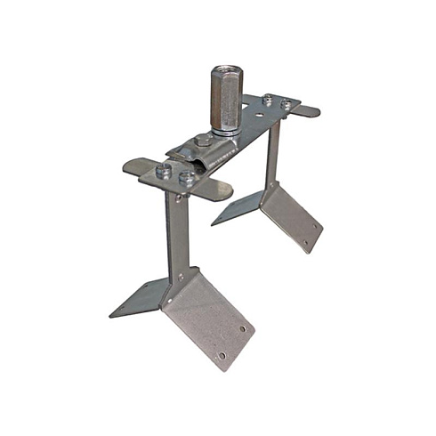 Держатель молниеприемника 16 мм для конька, оцинк.|70865|Ezetek