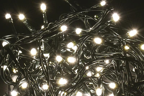 Гирлянда светодиодная нить 5м 50WW IP20 зеленый шнур 230В контр. 8 режимов | LGDB110-1-050-05-G-S-20 | IEK