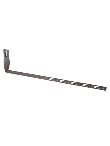 Держатель угл. под черепицу для прута Ø6-10 мм, с пов. 90°, стал. крюк, монт. петли, осн. 415 мм  | SQ2402-3095 | TDM