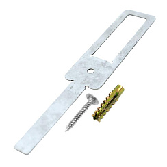 Комплекты для крепления ОКЛ с использованием самореза, дюбеля и хомута FR ПР-60 (100 шт) Промрукав | PR08.5202 | Промрукав