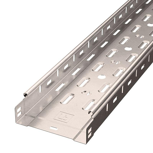 Лоток перфорированный Стандарт INOX (AISI 409) 150х50х3000 (0,7 мм) (12 м/уп) | PR16.2414 | Промрукав