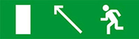 Световой оповещатель охранно-пожарный (табло) SKAT-12 LUX ВЫХ НАЛЕВ ВВЕРХ | 8535 | Бастион