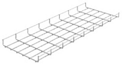 Проволочный лоток 300х35х3000, толщ. 4,0 мм, гальван. цинк, 015335 | ПЛМ-300х35х3000-4,0-ЭЦ |  Ostec