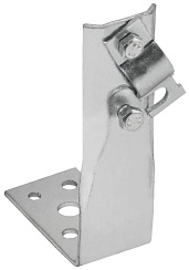 Дер. пр. кр. 6-10мм вин. угловой h=60мм оц. сталь | ZDP87-11-1-16-60 | IEK