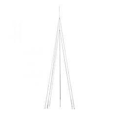 Мачта молниеприемная L=8м, D=40мм (+ коробка с растяжками) AL/NI EKF PROxima |  lp-l8000 |  EKF