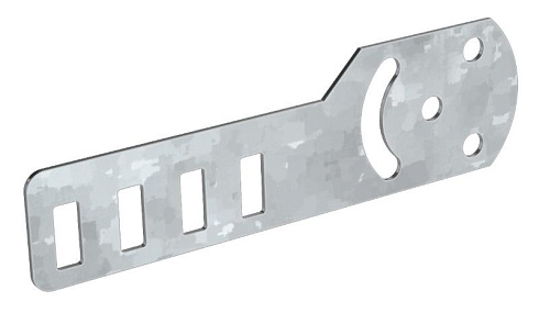 Пластина шарнирная h=50мм HDZ | CLM51D-PSH-050-HDZ | IEK