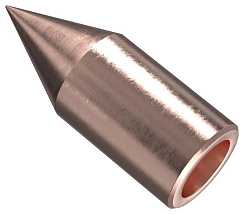 Наконечник для молниеприемника d=16мм медь  | ZNM10-50-016 | IEK