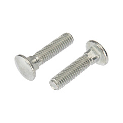 Болт мебельный DIN 603, 6х25, упаковка поставщика ( 20 кг. / 2 700 шт.) | 1301-0625-1 | Kranz