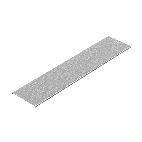 Крышка к лотку 500х11х3000, толщ. 1,2 мм, Сендзимир цинк | КЛЗТ-500х11х3000-1,2-СЦ | Ostec