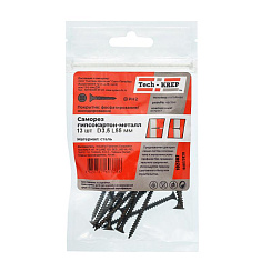 Саморез ШСГМ 3,5х55 (13 шт) - пакет ( 0,035 кг) | 102382 | Tech-KREP