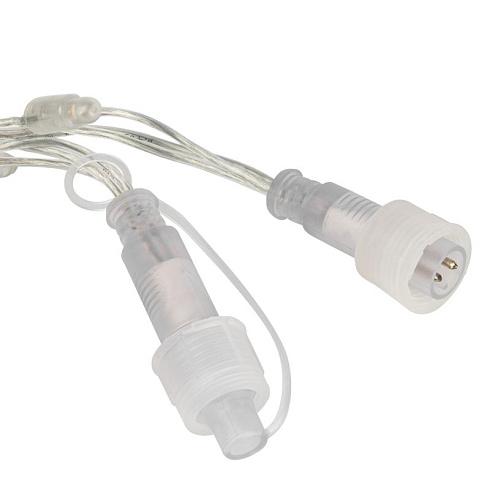 Светодиодная новогодняя гирлянда ERAPS-NP10 нить 100 м тёплый свет 100 LED | Б0051889 | ЭРА