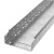 Лоток перфорированный Профи INOX (AISI 304) 200х80x6000 (1,0 мм) (12 м/уп) | PR16.13351 | Промрукав