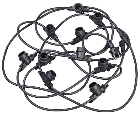 Белт-лайт 10м 20 IP65 черный 2м 230В тр. | LGDU601-0-020-10-B-S-65 | IEK