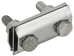 Заж. соед. двойн. сквозной пр.-пр. 8мм нерж. сталь | ZCC84-20-1-08 | IEK