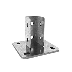 Опора №9, для СТРАТ профиля 41х41 мм, толщ. 3,0 мм, гальван. цинк, 876147 | ОП-9-3,0-ЭЦ |  Ostec