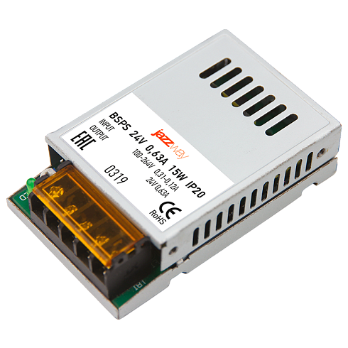 Драйвер для светодиодной ленты LED BSPS 24V 0,62A=15W IP20 3 г.гар. | .5018457 | Jazzway