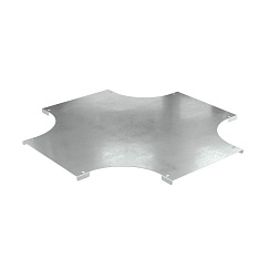 Крышка на ответвитель DPX Х-образный горизонтальный 35х100, в комплекте с креп. эл. и соед. пластинами, необходимыми для монтажа | SKXS100K | DKC