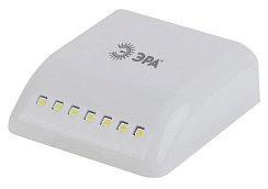 Светильник пушлайт (подсветка)  SB-404 универсальная в шкаф [7SMD LED, сенсор, 2xAAA, бл.] | Б0042658 | ЭРА