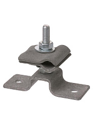 Держатель для гор. и верт. поверхностей, высота 25 мм, для прута Ø6-10 мм, стал. зажим, термодиф. | SQ2402-3210 | TDM