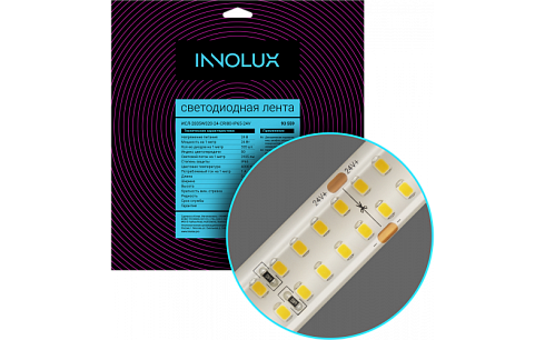 Лента светодиодная 24В 93 559 ИСЛ-2835W320-24-CRI80-IP65-24V | 93559 | INNOLUX