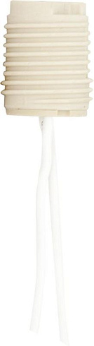 Патрон пластиковый для ламп галогенных/светодиодных LH119 230V G9 патрон (25x12мм, длина провода 150мм) | 22350 | FERON