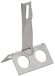 Дер. пр. кр. 6-8мм кон. шир. h=80мм нерж. сталь | ZDP81-20-4-68-80 | IEK