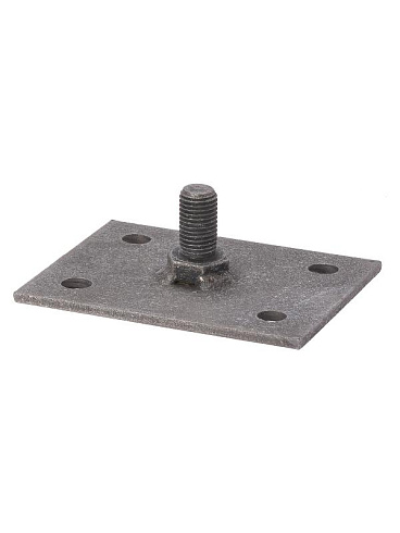 Монтажная пластина 120х120 мм для изоляционной штанги, М16, термодиффузия  | SQ2401-3128 | TDM