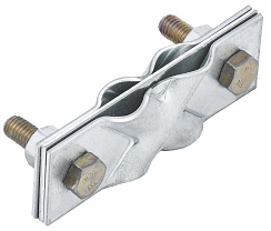 Зажим заземл. диаг. пол./прут.-пол./прут. нерж. сталь | ZGC12-20-1-16-40 | IEK