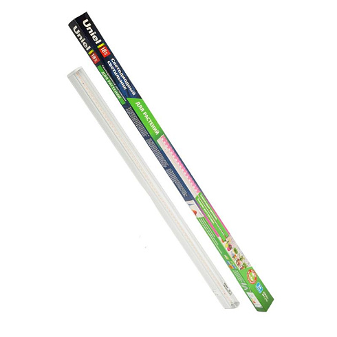 Светильник светодиодный для растений 550мм, выкл на корпусе ULI-P20-18W/SPSB IP40 WHITE Спектр для рассады и цветения | UL-00002992 | Uniel