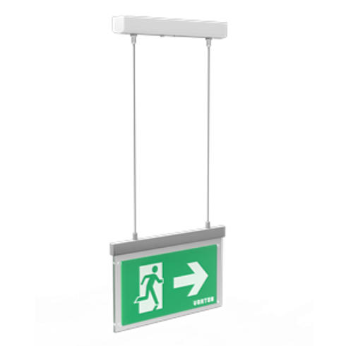 Световой указатель "ВАРТОН" Flip-подвес. серии Advanced 3W IP40 3ч | V1-EM-70432-30A01-4000365 | VARTON