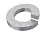 Шайба-гровер 12 DIN 127, гальван. цинк (в упаковке 50 шт), 068219 | ШМГ-12-DIN-ЭЦ |  Ostec