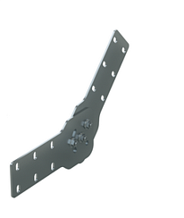 Соединитель шарнирный вертикальный H 100 мм | UVH010 | DKC