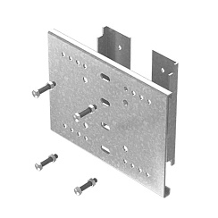 Крепление к двутавру 16, 24, 36, 55, толщ. 3,0 мм, Сендзимир цинк, 056604 | КДВ-4-3,0-СЦ |  Ostec