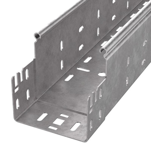 Лоток перфорированный Профи HDZ 100х100x3000 (1,0 мм) (6 м/уп) | PR16.13154 | Промрукав