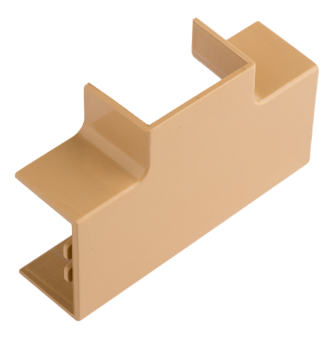 Угол T-образный (20х10) (4 шт) Plast EKF PROxima   под светлое дерево|tchl-20-10x4|EKF