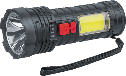 Фонарь универсальный NPT-CP25-ACCU пласт.1LED,3Вт+1COB,3Вт li-ion 1,2Ач 5реж. | 93817 | Navigator