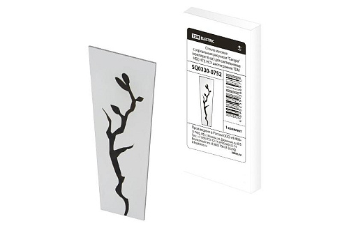 Стекло матовое Сакура (комплект 6 шт.) для светильников НБУ, НТУ, НСУ шестигранник | SQ0330-0752 | TDM