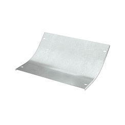 Крышка на угол вертикальный внутренний 45 градусов 35х150, в комплекте с креп. эл. и соед. пластинами,необходимыми для монтажа, цинк-ламельная | SKKS3