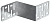 Переходник H100х50 HDZ  | CLP1H-100-050-M-HDZ | IEK