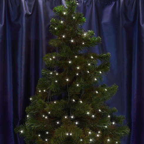 Светодиодная гирлянда CL02 линейная 2м +1.5м 230V 5000K c питанием от сети | 32284 | Feron