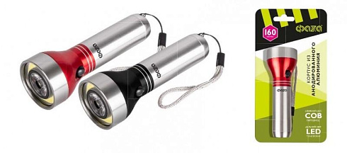 Фонарь универсальный AF6-L3W/L1W-bk (черн.) | .5023444 | ФАZА