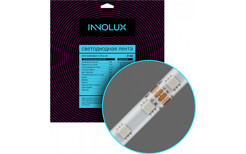 Лента светодиодная  97 400 ИСЛ-5050RGB60-12-IP65-24V | 97400 | INNOLUX
