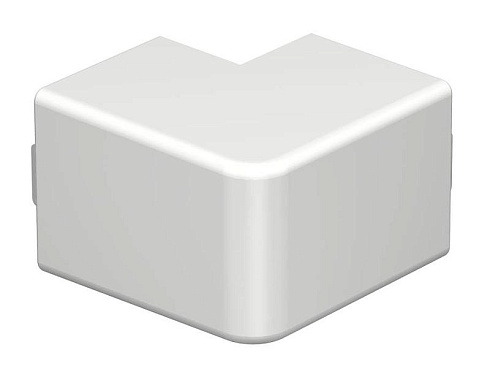 Крышка внешнего угла кабельного канала WDK 40x40 мм (ПВХ,белый) (WDK HA40040RW) | 6192246 | OBO Bettermann