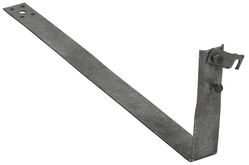 Дер. пр. кр. 6-10мм чер. кр. L=380мм оц. сталь TD | ZDP80-13-5-16-380 | IEK